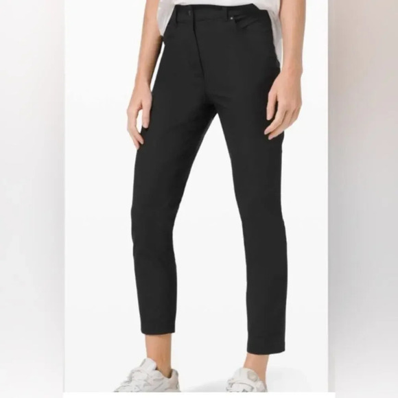 Lululemon City Sleek 5 Pocket 7/8 Pant Black Size 4 - Picture 1 of 6